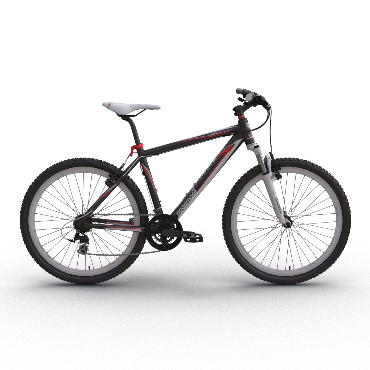 Mountain Bike Red 3D