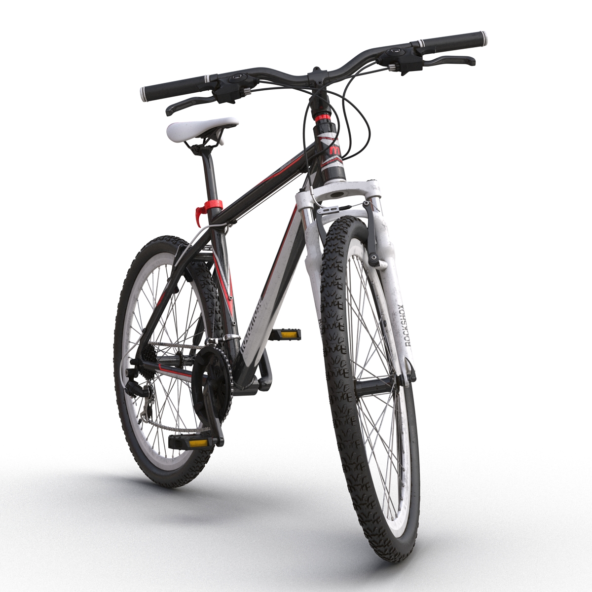 Mountain Bike Red 3D