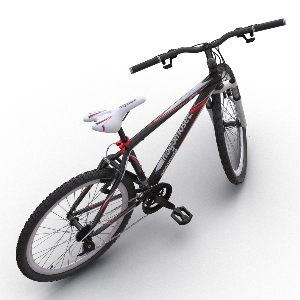 Mountain Bike Red 3D