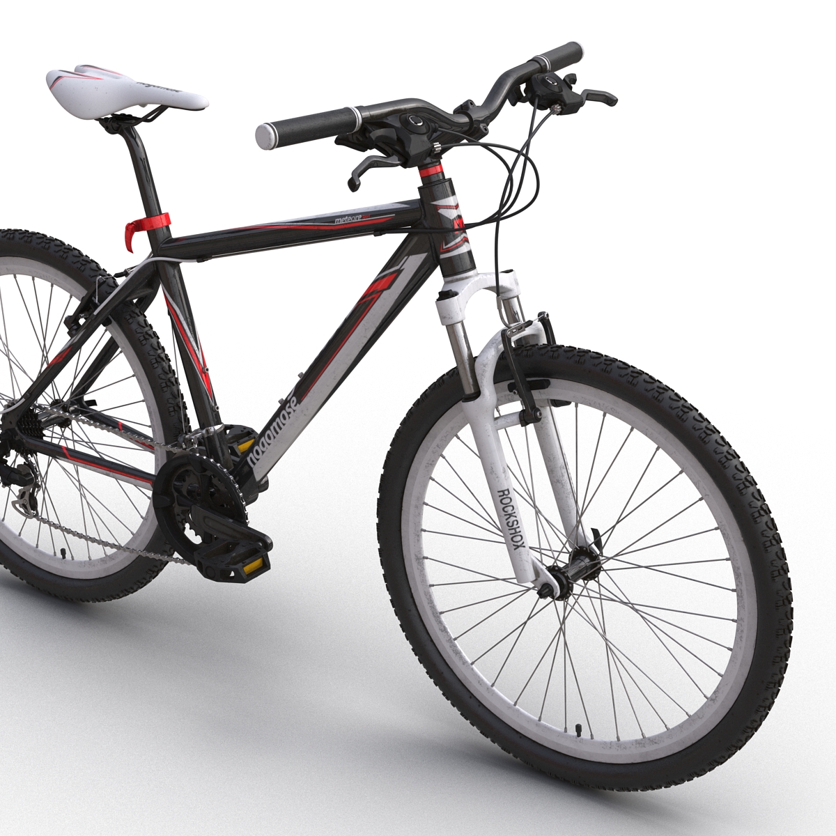 Mountain Bike Red 3D