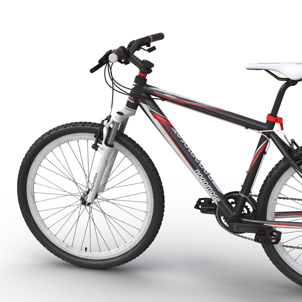 Mountain Bike Red 3D