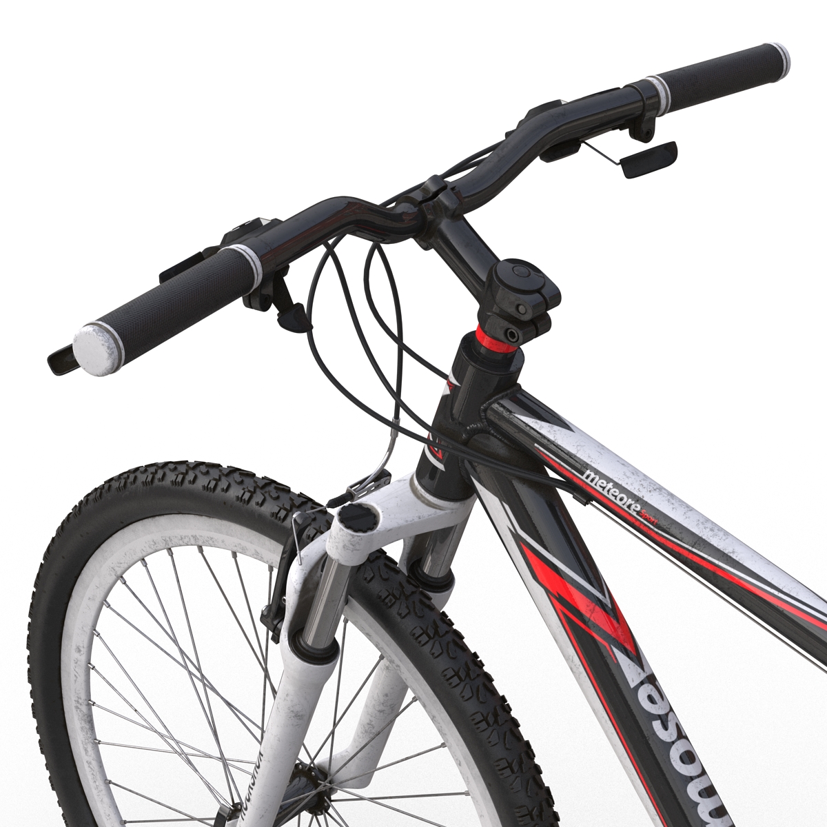 Mountain Bike Red 3D