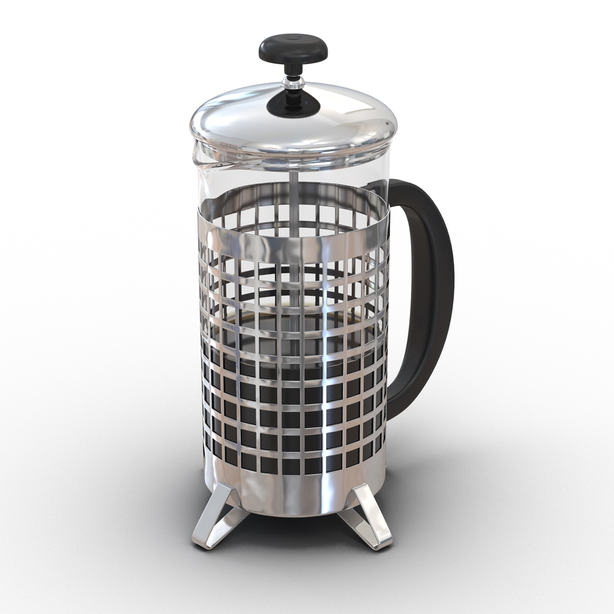 French Press 2 3D model