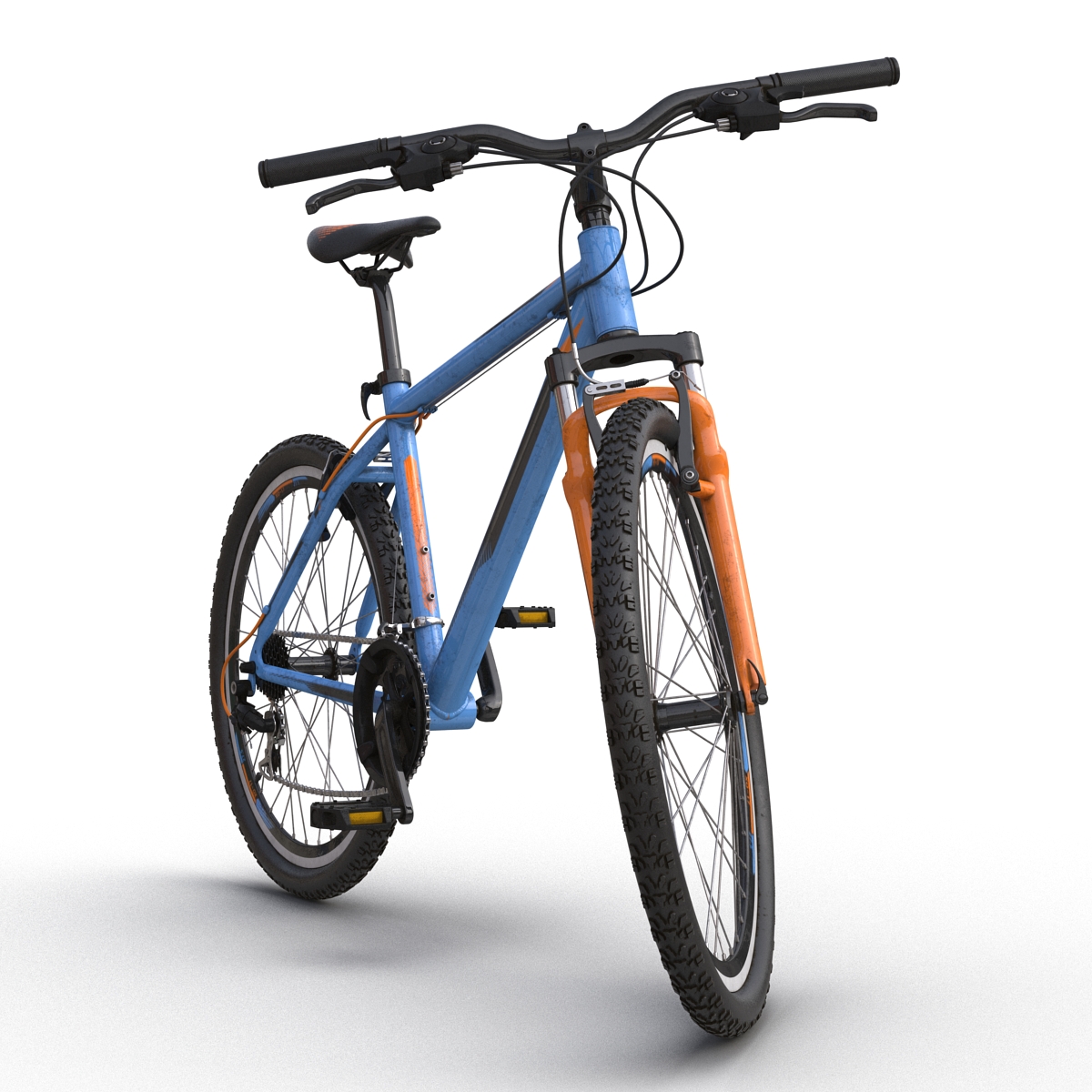 3D Mountain Bike Generic Blue