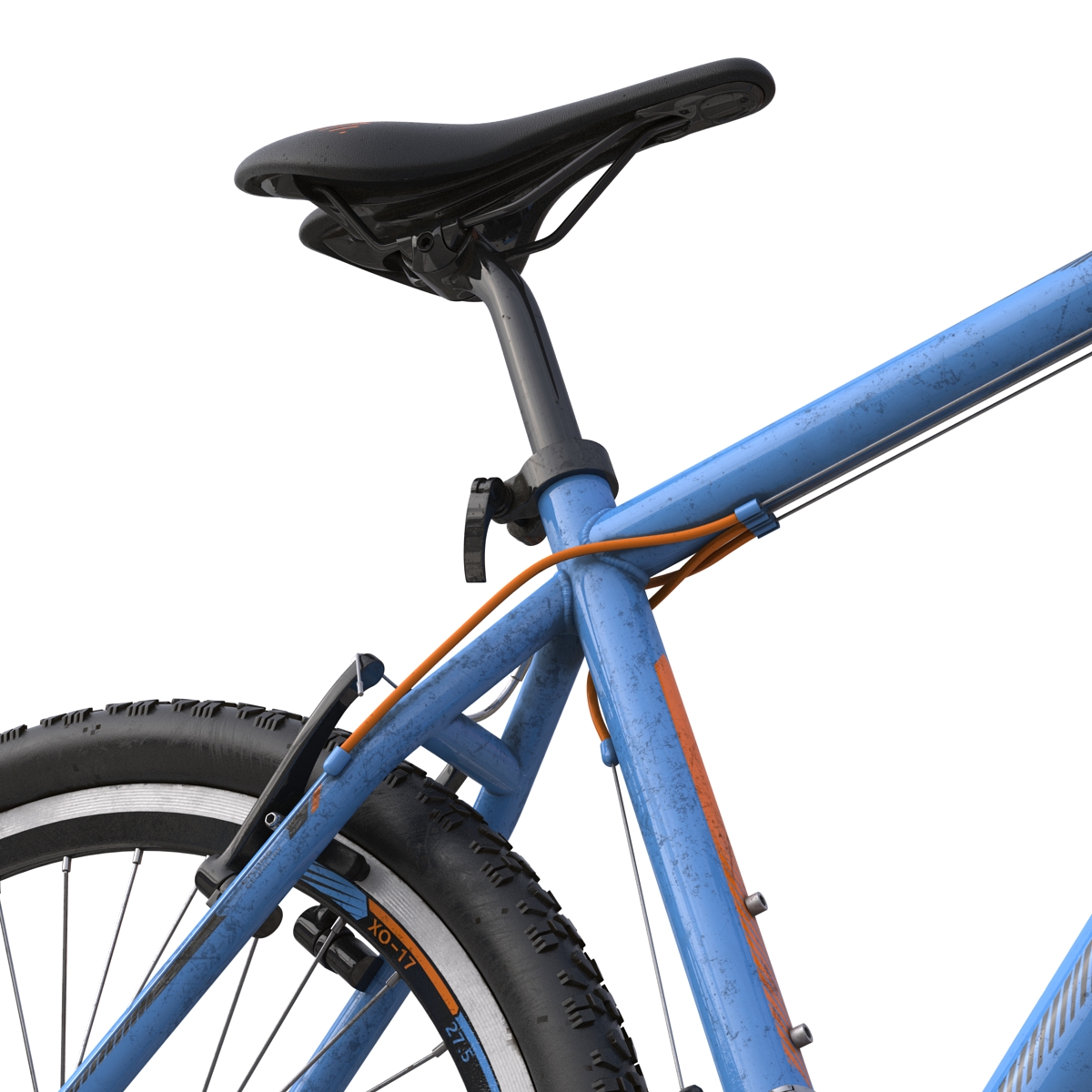 3D Mountain Bike Generic Blue