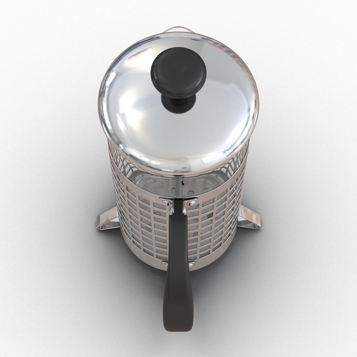 French Press 3 3D model