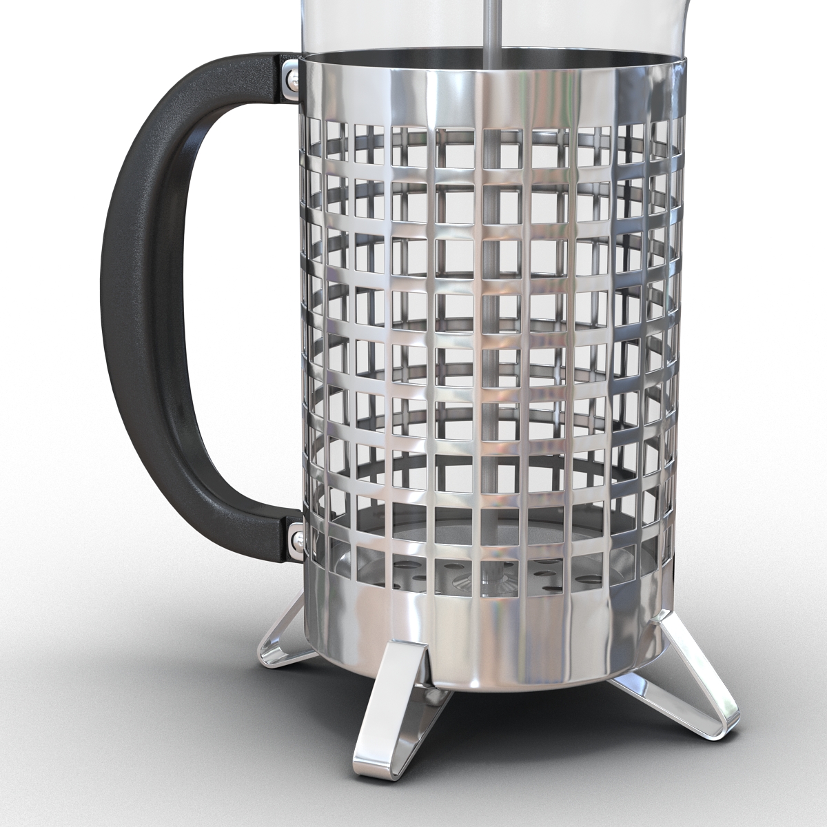 French Press 3 3D model