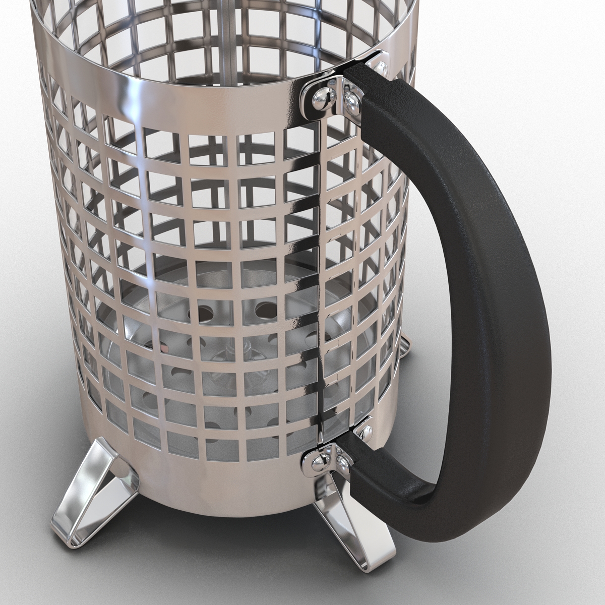 French Press 3 3D model