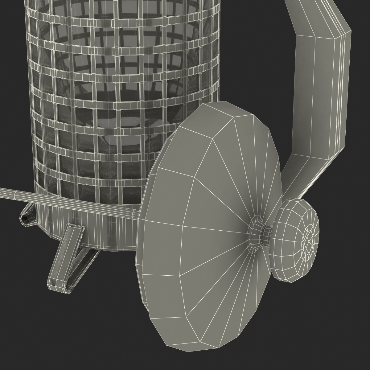 French Press 3 3D model