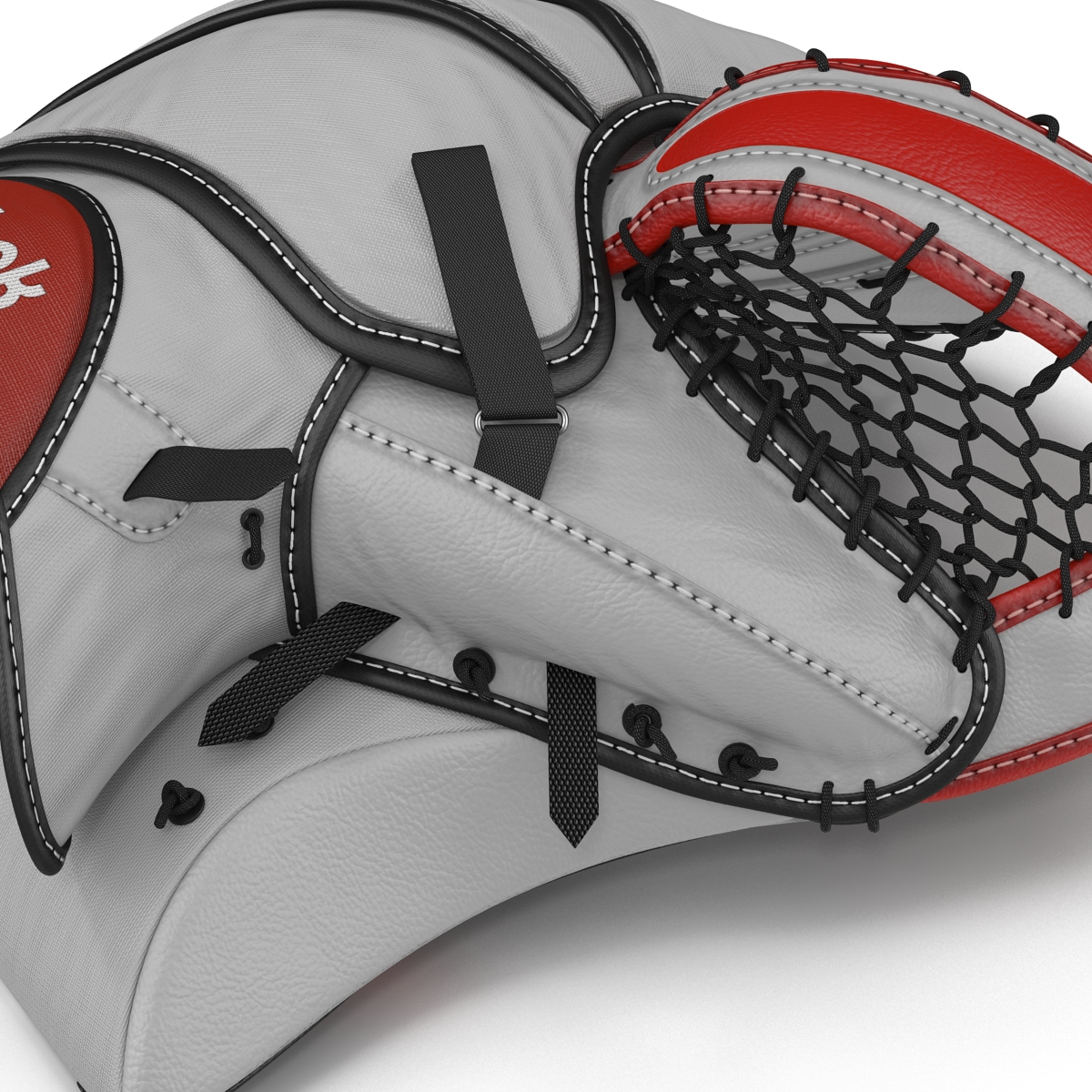 Hockey Goalie Catcher Glove Reebok 3D model