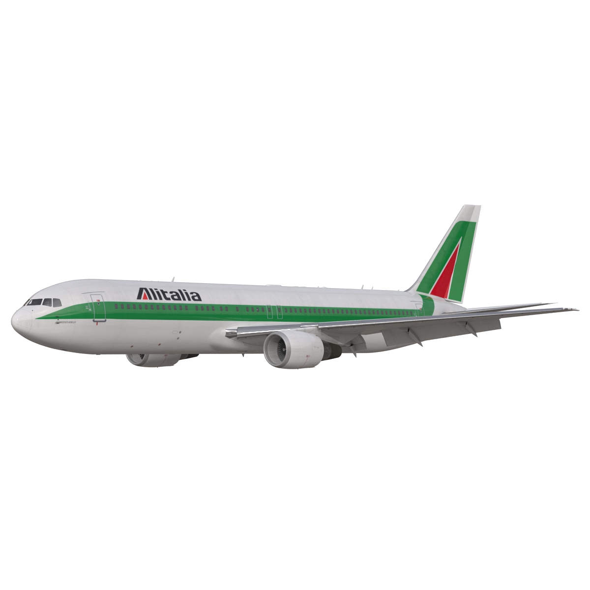 3D Boeing 767 300 Alitalia model