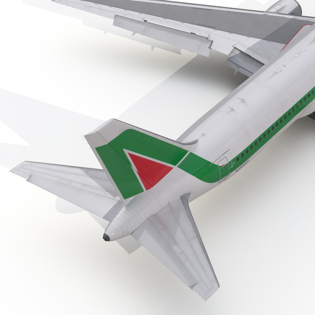 3D Boeing 767 300 Alitalia model