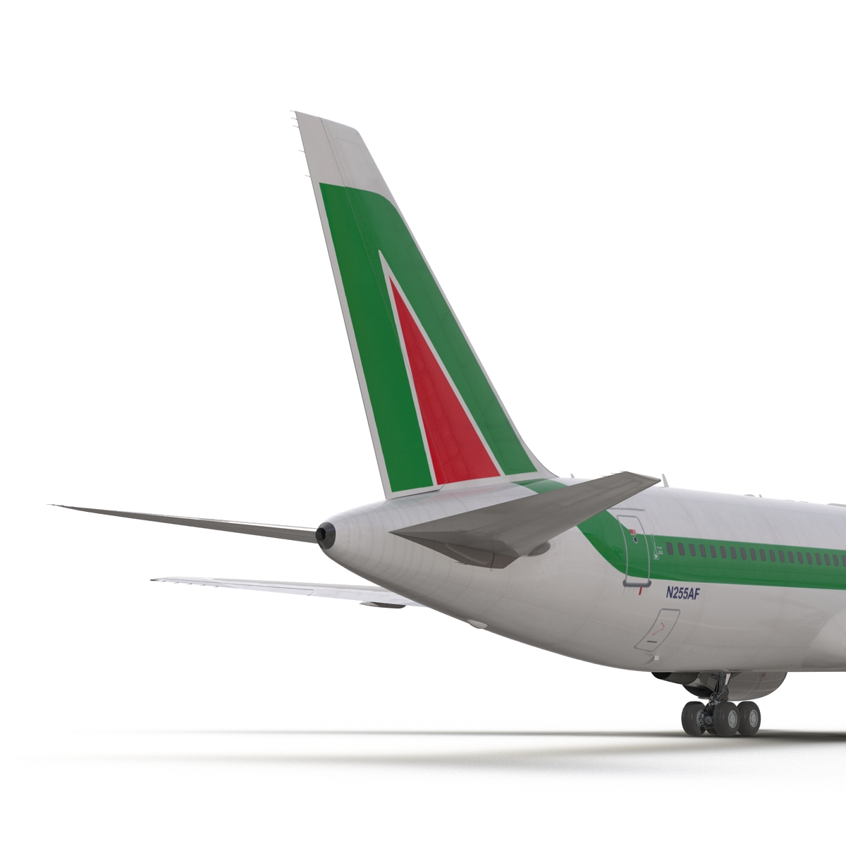 3D Boeing 767 300 Alitalia model