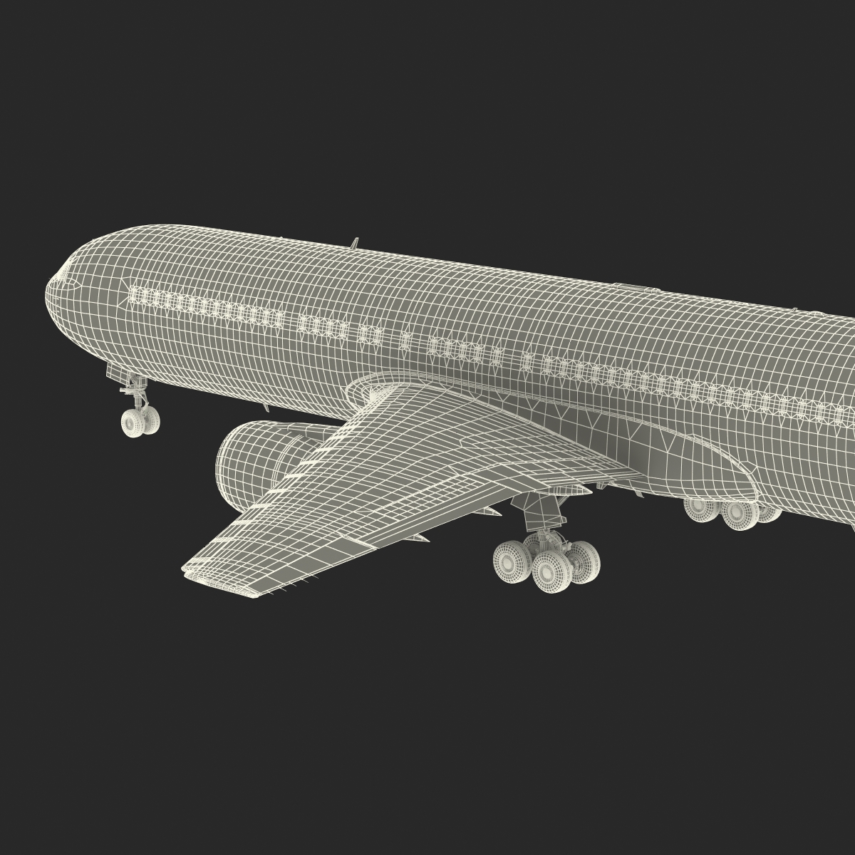 3D Boeing 767 300 Alitalia model