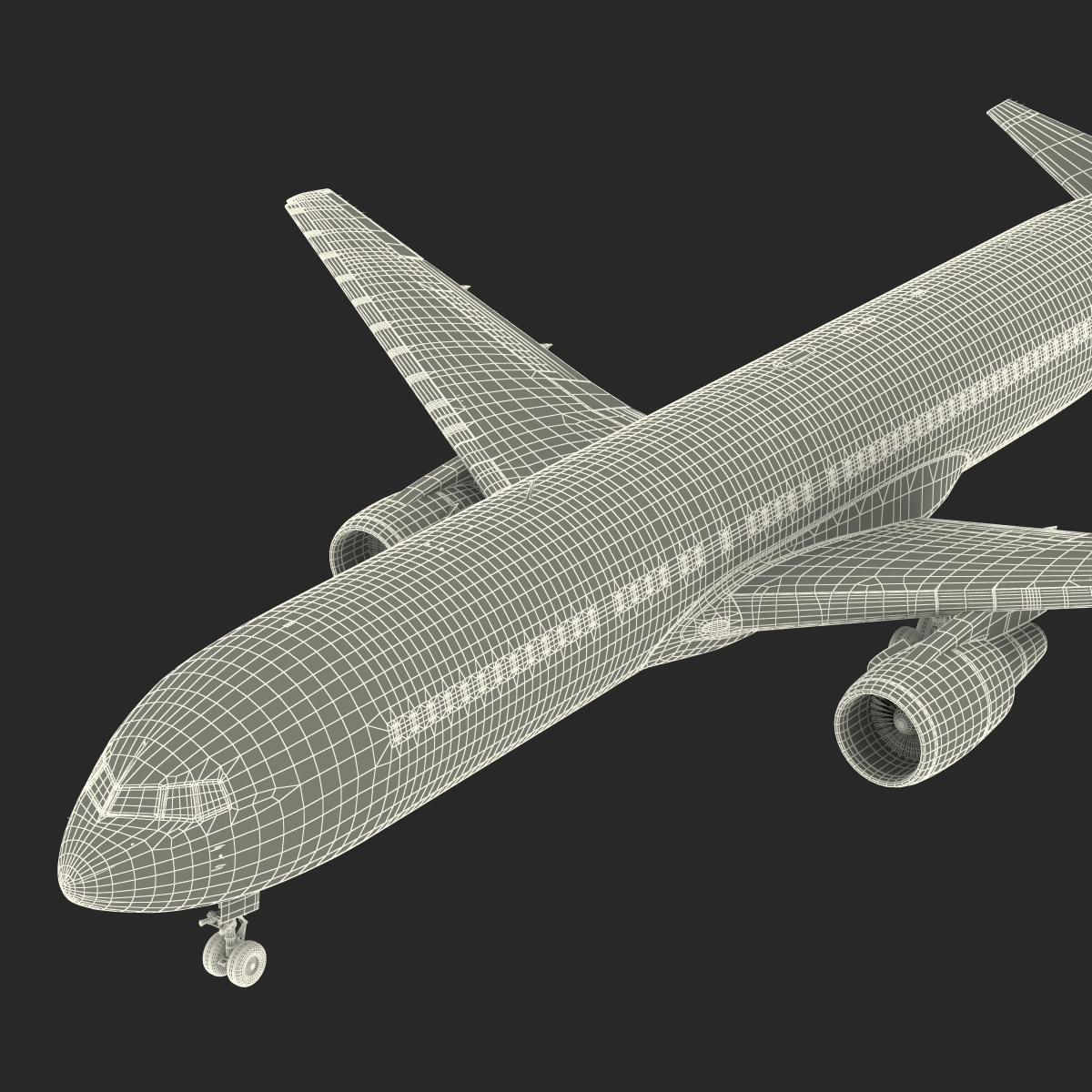 3D Boeing 767 300 Alitalia model