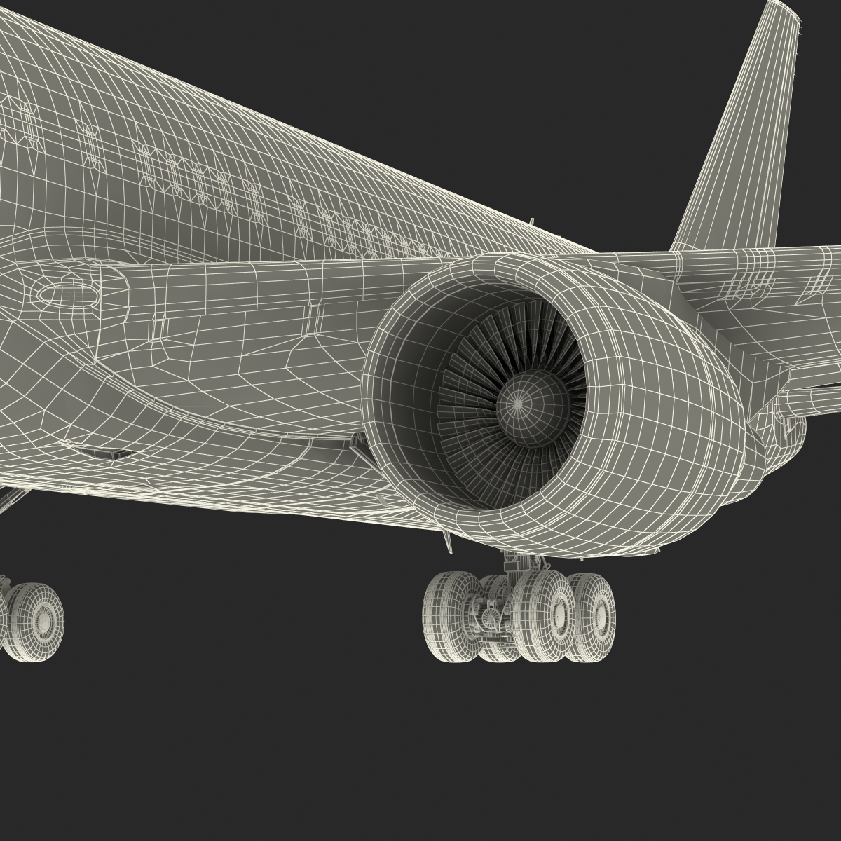 3D Boeing 767 300 Alitalia model