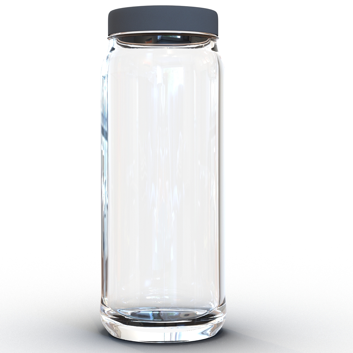 3D Glass Jar 5