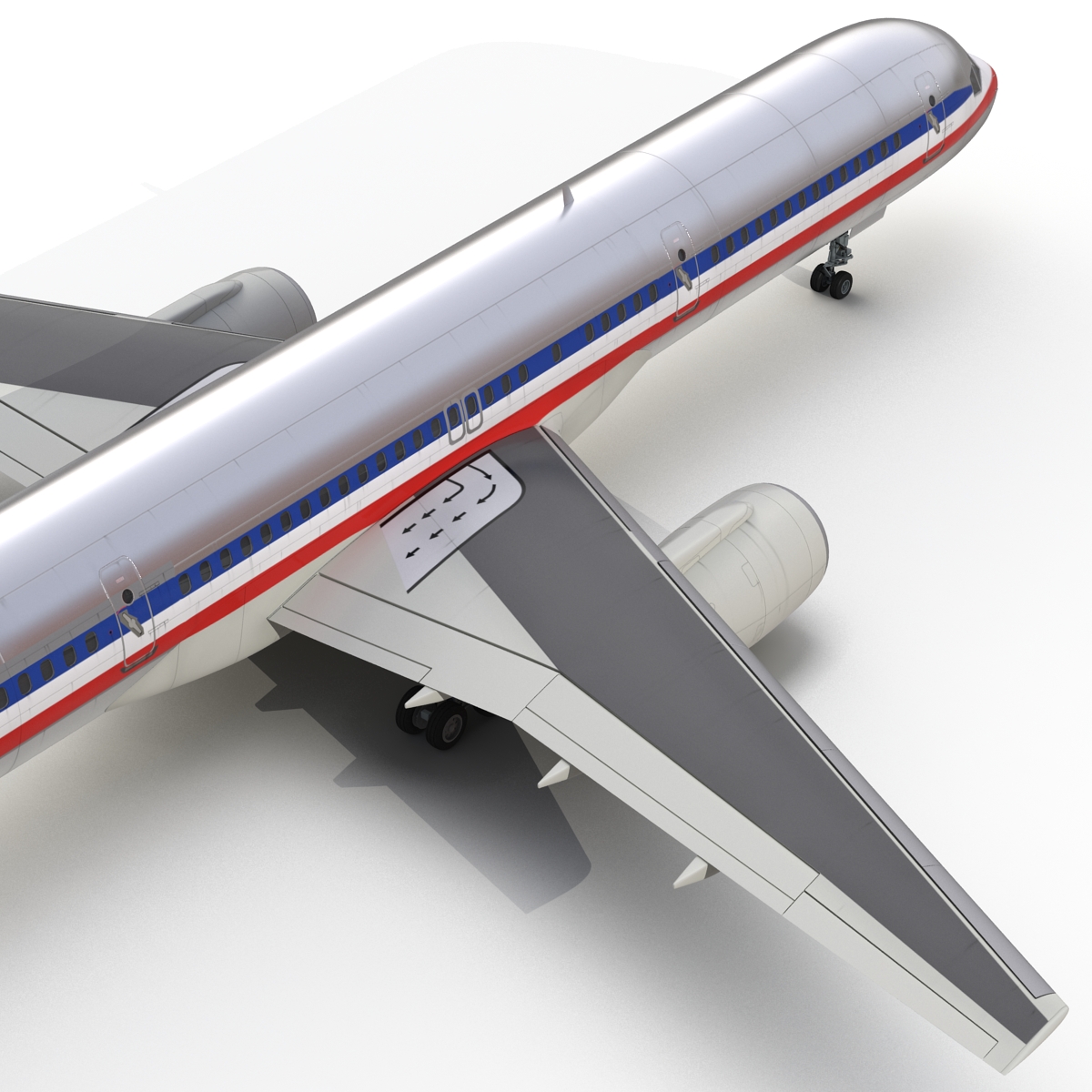 Boeing 757 200 American Airlines 3D