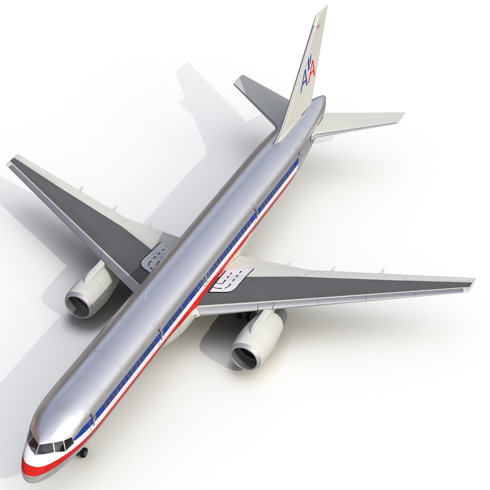 Boeing 757 200 American Airlines 3D