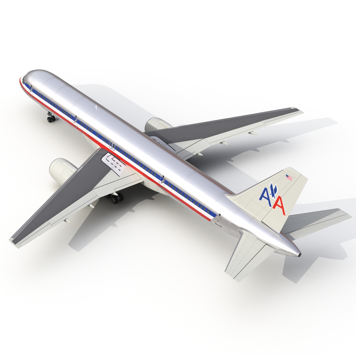 Boeing 757 200 American Airlines 3D