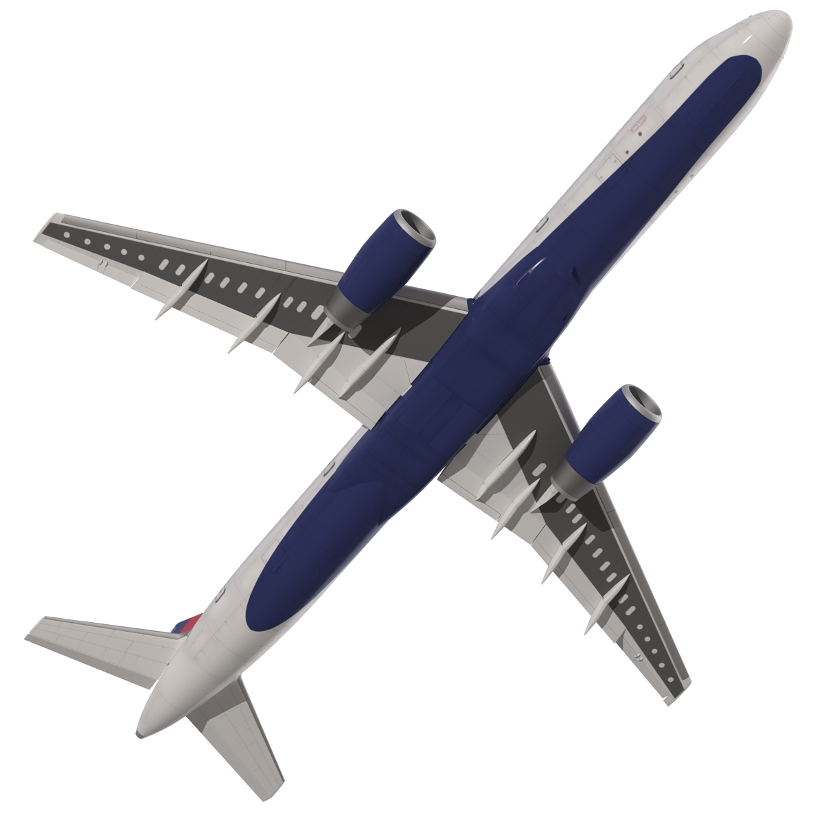 3D model Boeing 757 200 Delta Air Lines