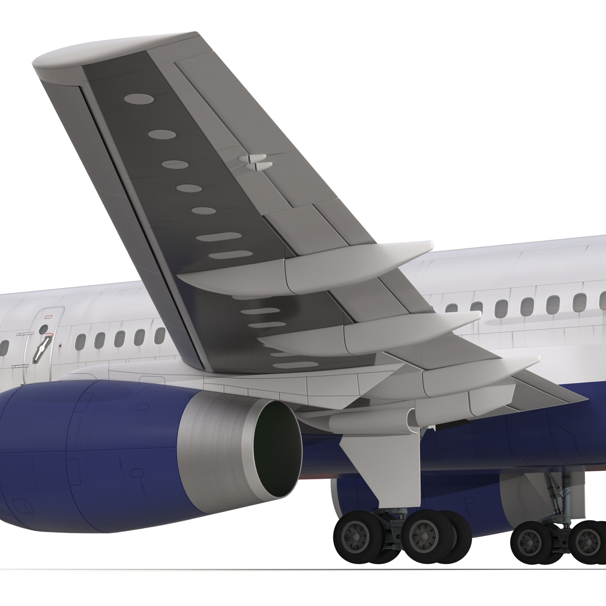 3D model Boeing 757 200 Delta Air Lines