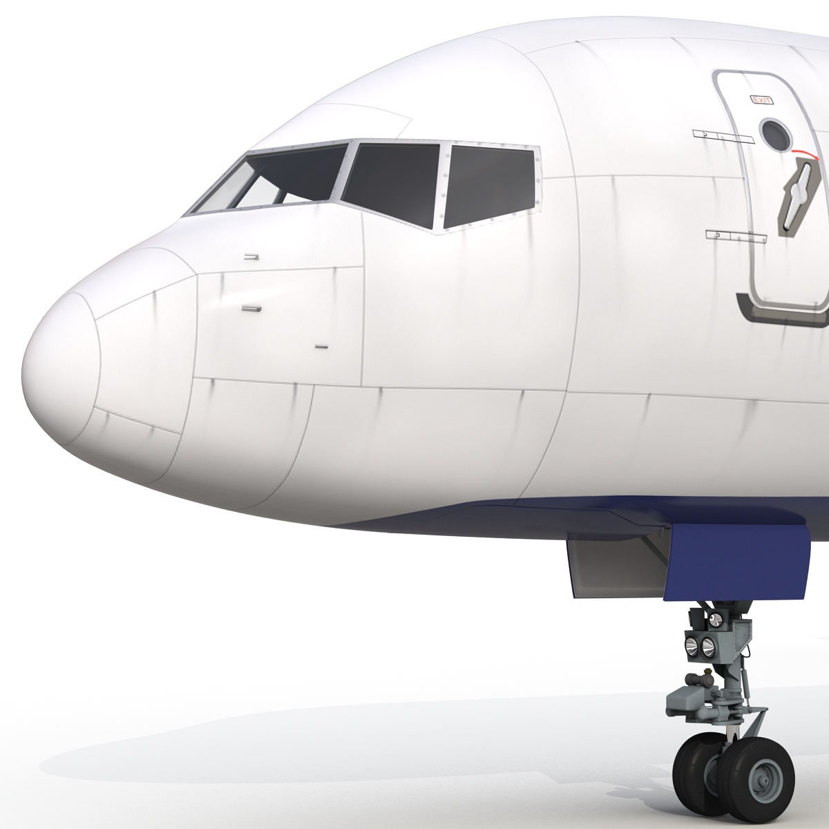 3D model Boeing 757 200 Delta Air Lines