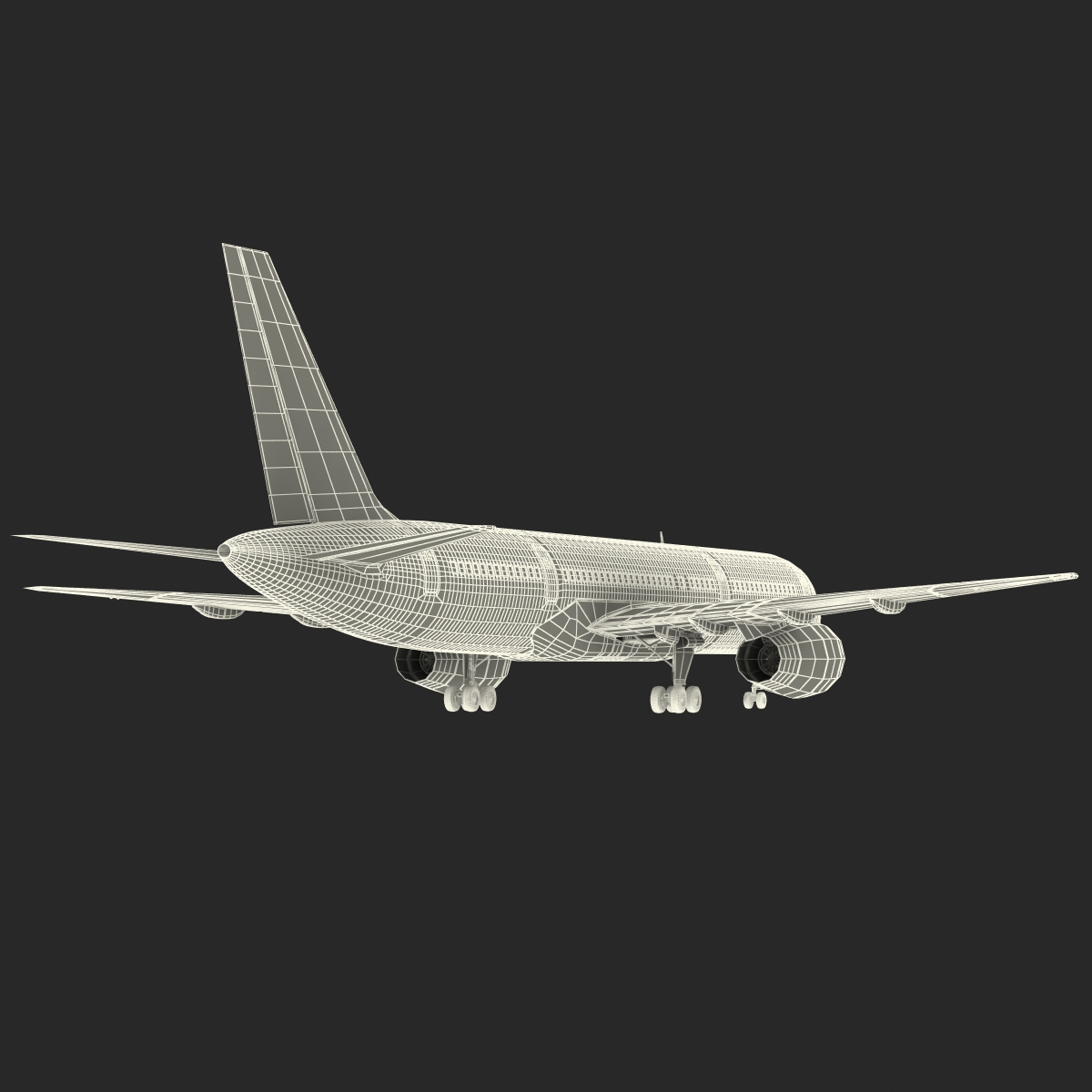 3D model Boeing 757 200 Delta Air Lines