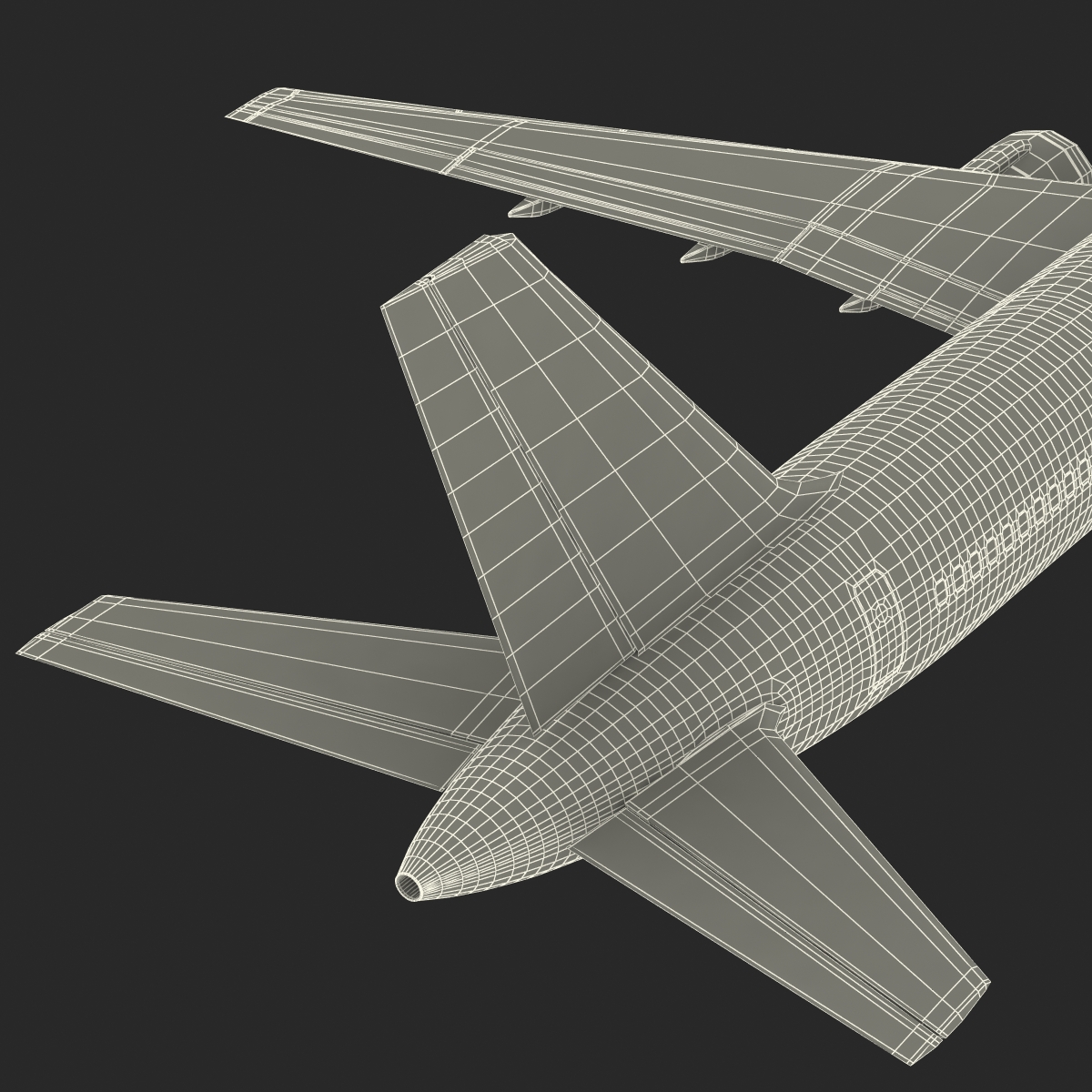 3D model Boeing 757 200 Delta Air Lines