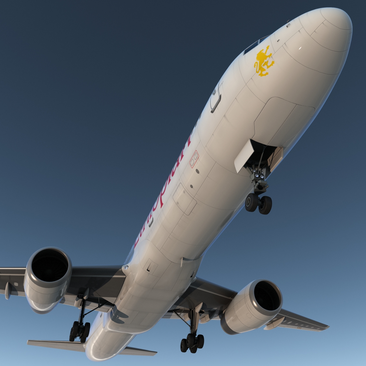 3D Boeing 757 200 Ethiopian Airlines model