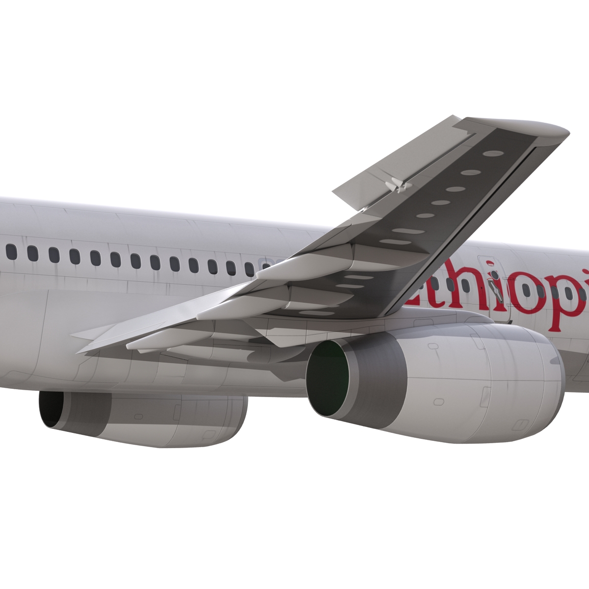 3D Boeing 757 200 Ethiopian Airlines model