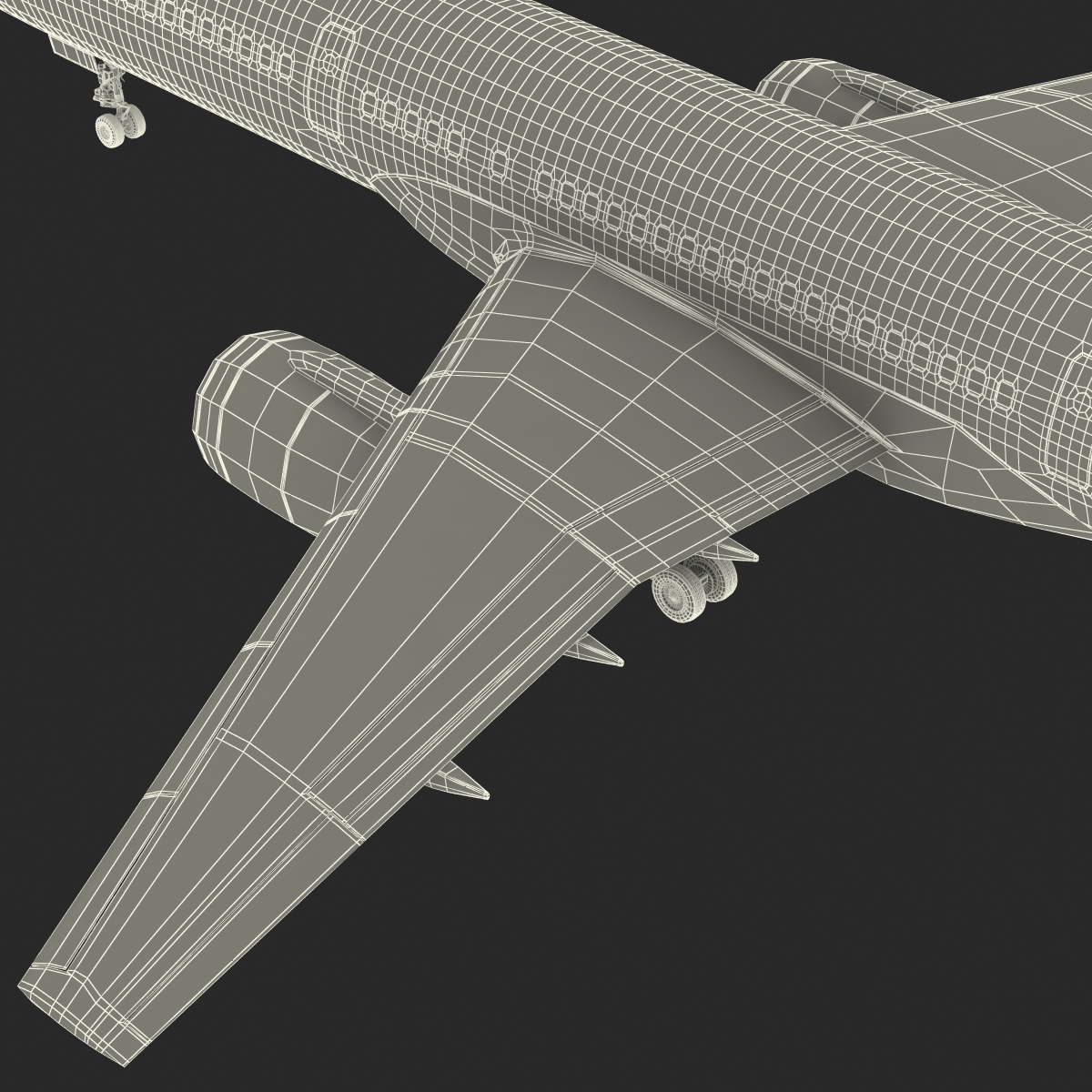 3D Boeing 757 200 Ethiopian Airlines model