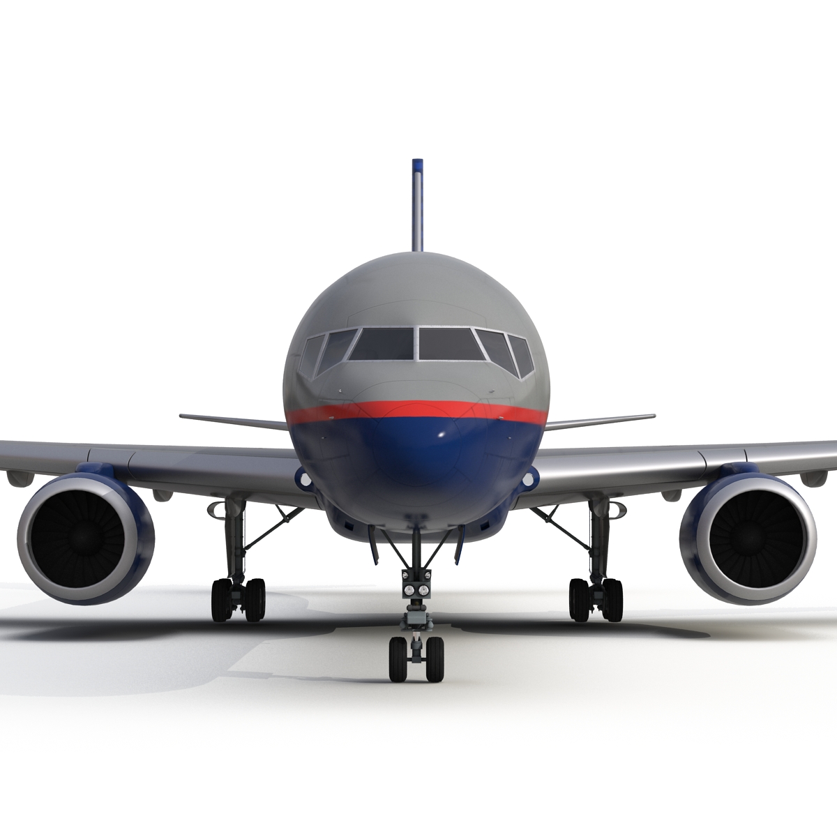 3D model Boeing 757 200 United Airlines