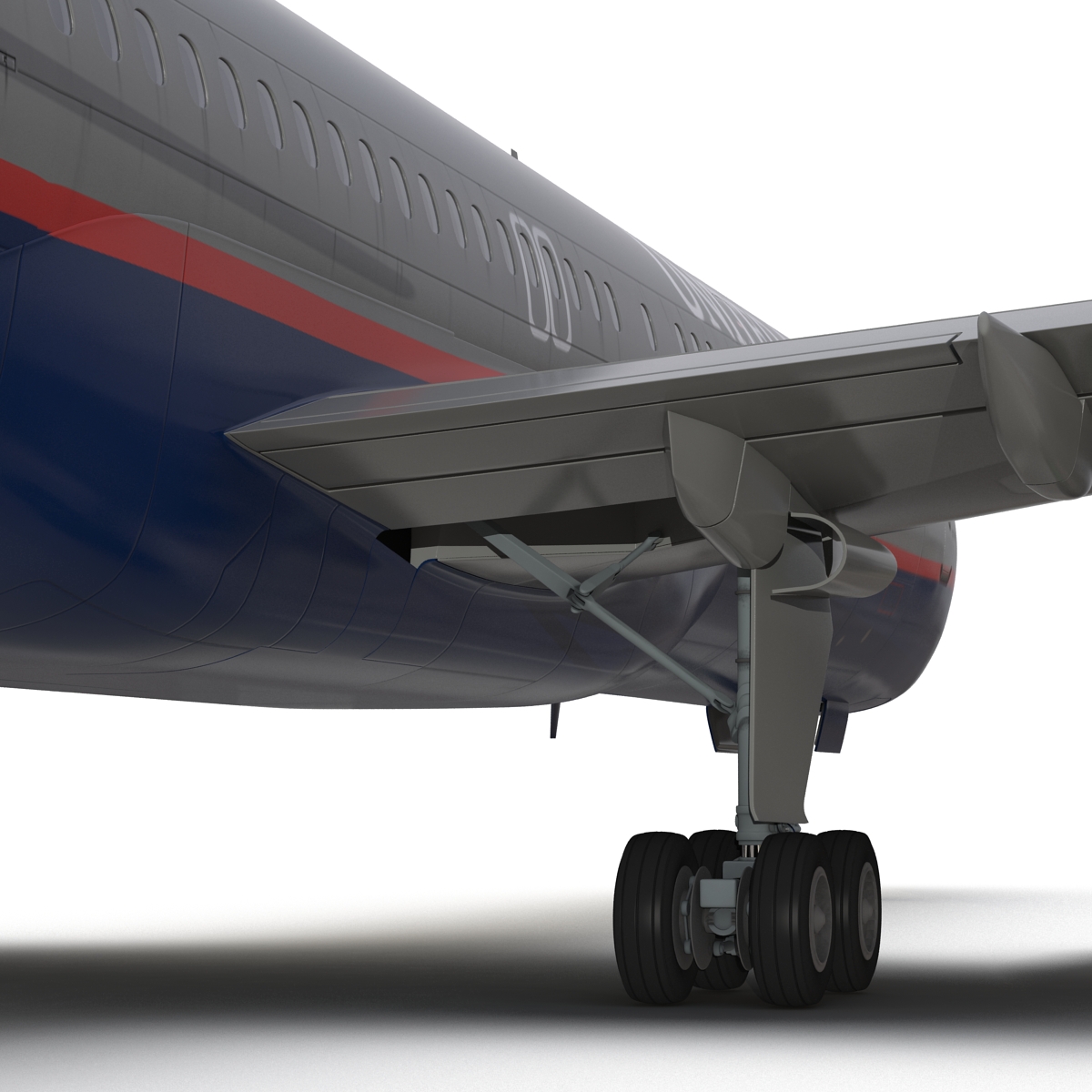 3D model Boeing 757 200 United Airlines