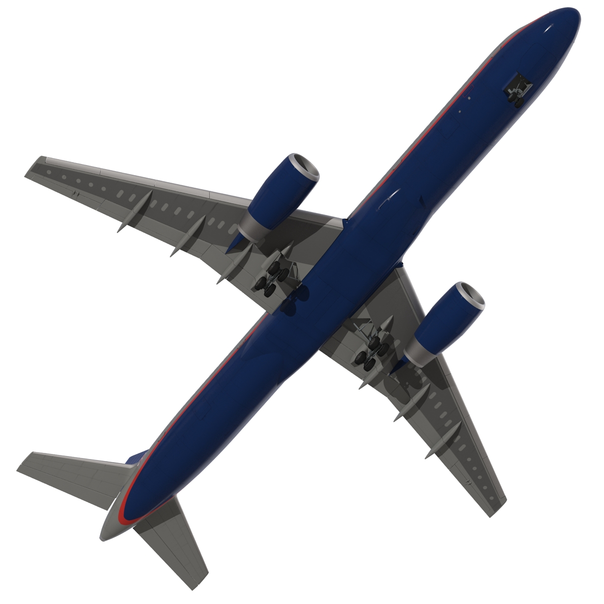 3D model Boeing 757 200 United Airlines