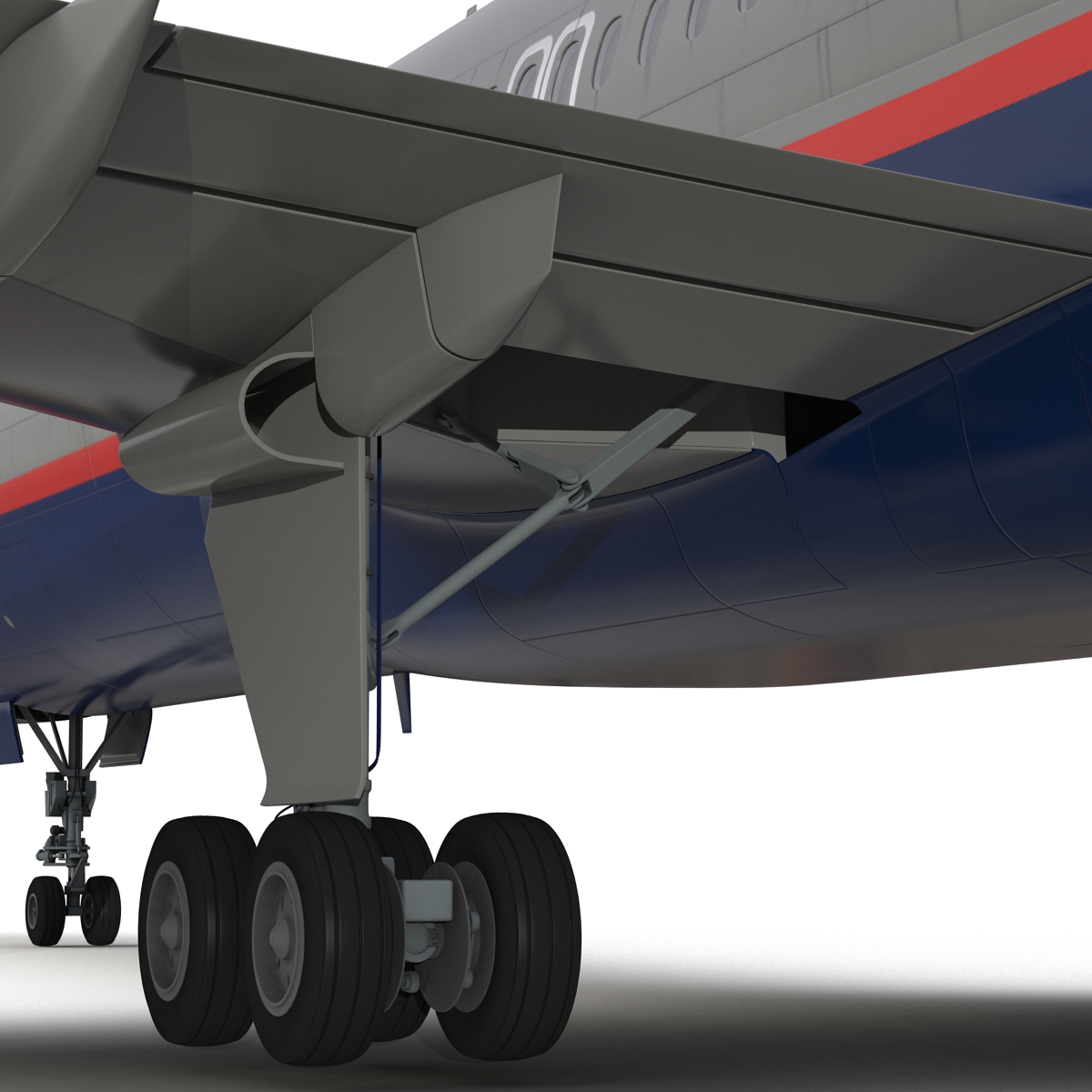 3D model Boeing 757 200 United Airlines