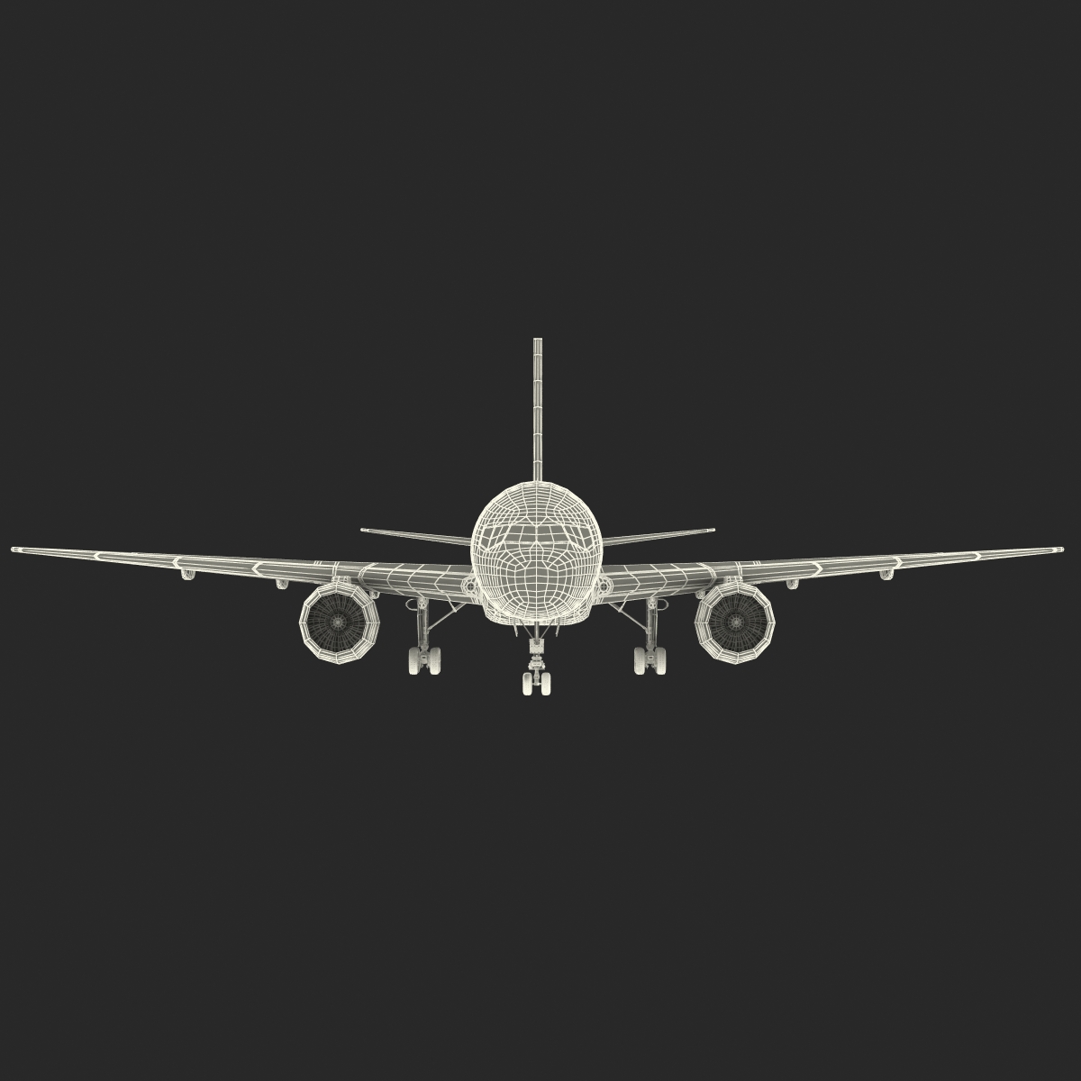 3D model Boeing 757 200 United Airlines