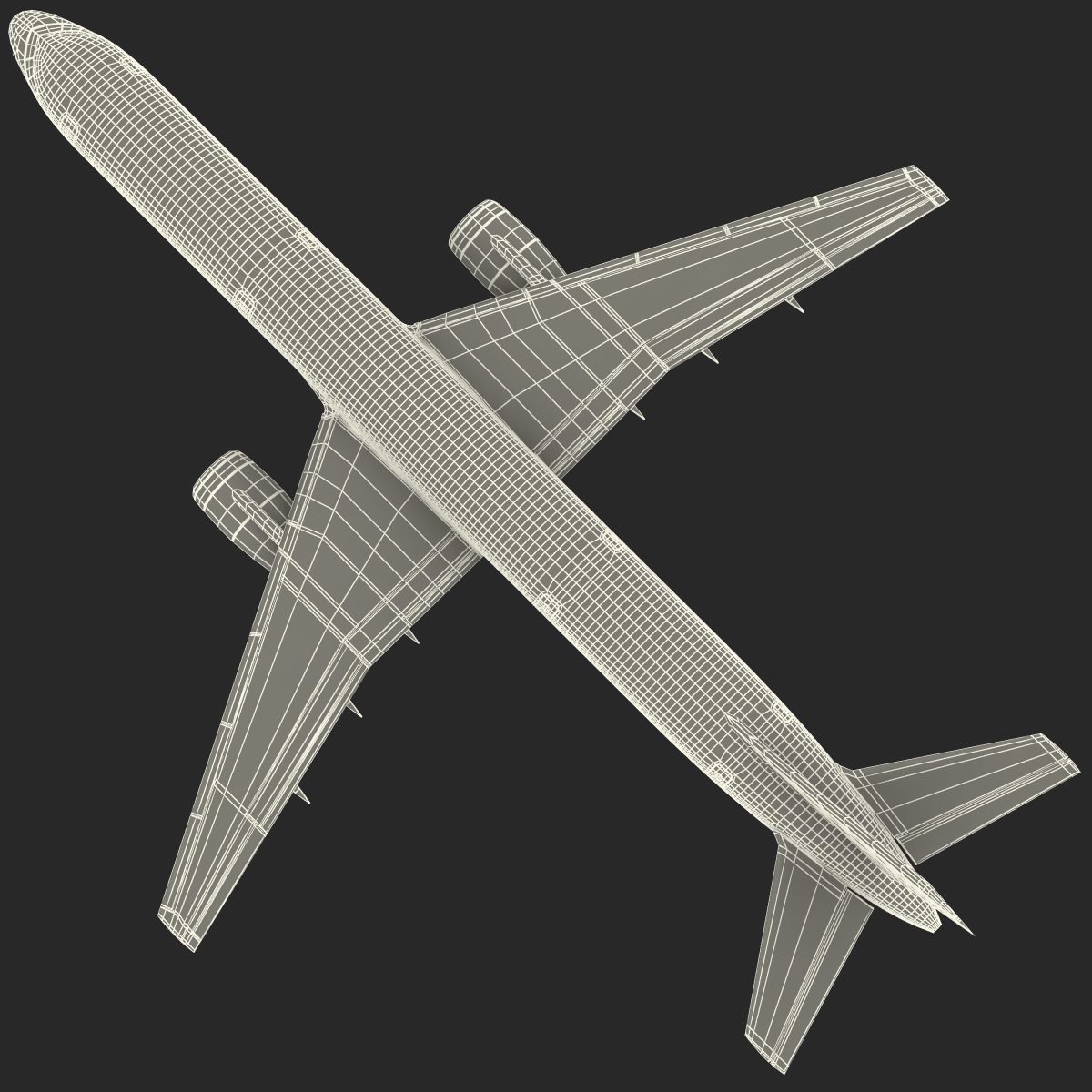 3D model Boeing 757 200 United Airlines