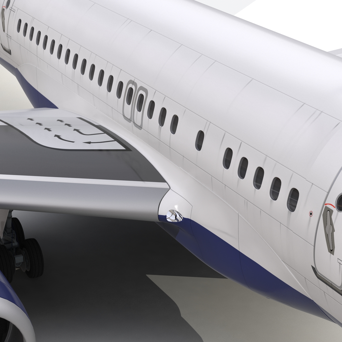 Boeing 757 200 Delta Air Lines Rigged 3D