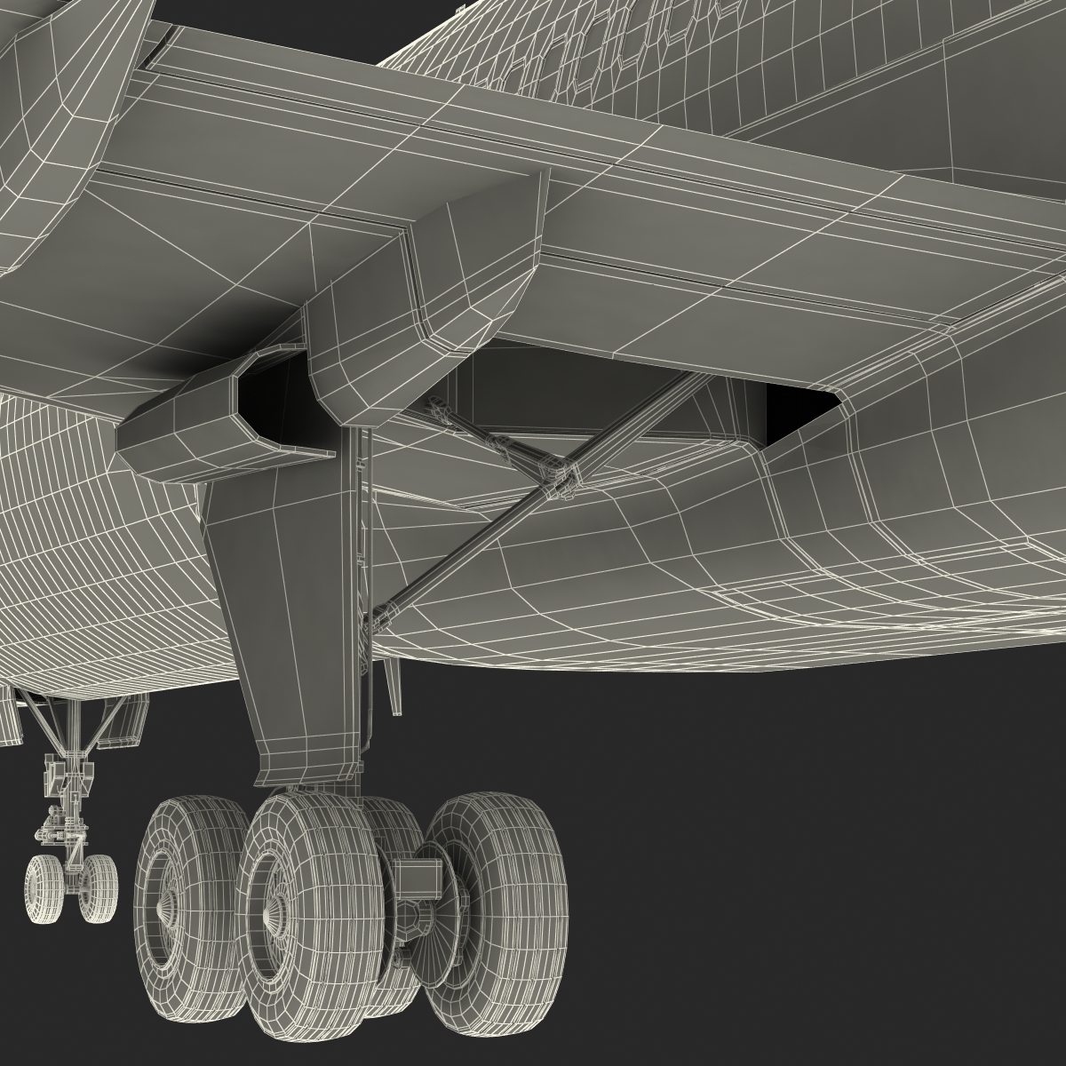 Boeing 757 200 Delta Air Lines Rigged 3D