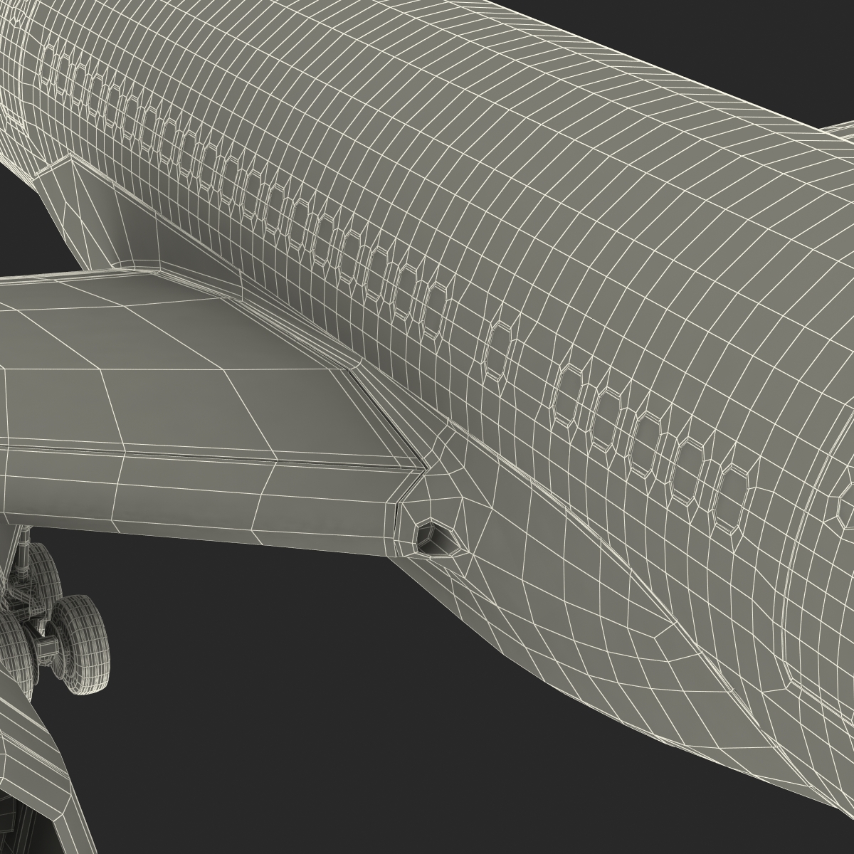 Boeing 757 200 Delta Air Lines Rigged 3D