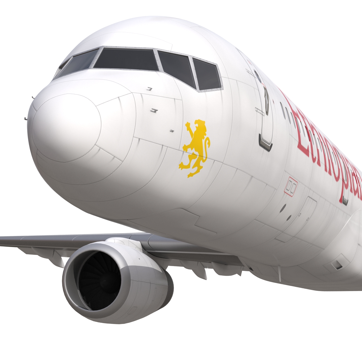 3D model Boeing 757 200 Ethiopian Airlines Rigged