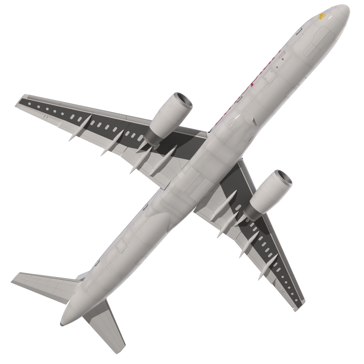 3D model Boeing 757 200 Ethiopian Airlines Rigged