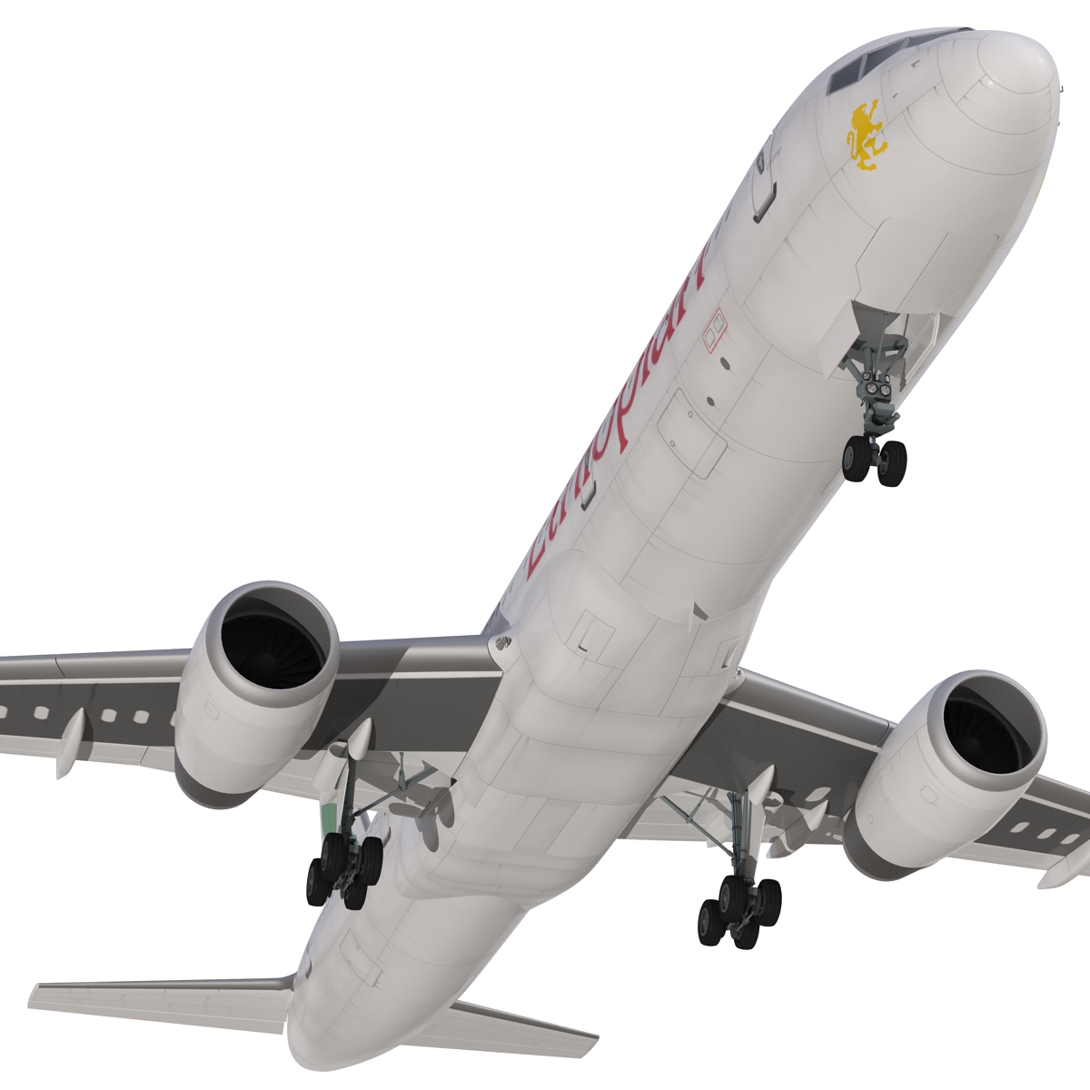 3D model Boeing 757 200 Ethiopian Airlines Rigged