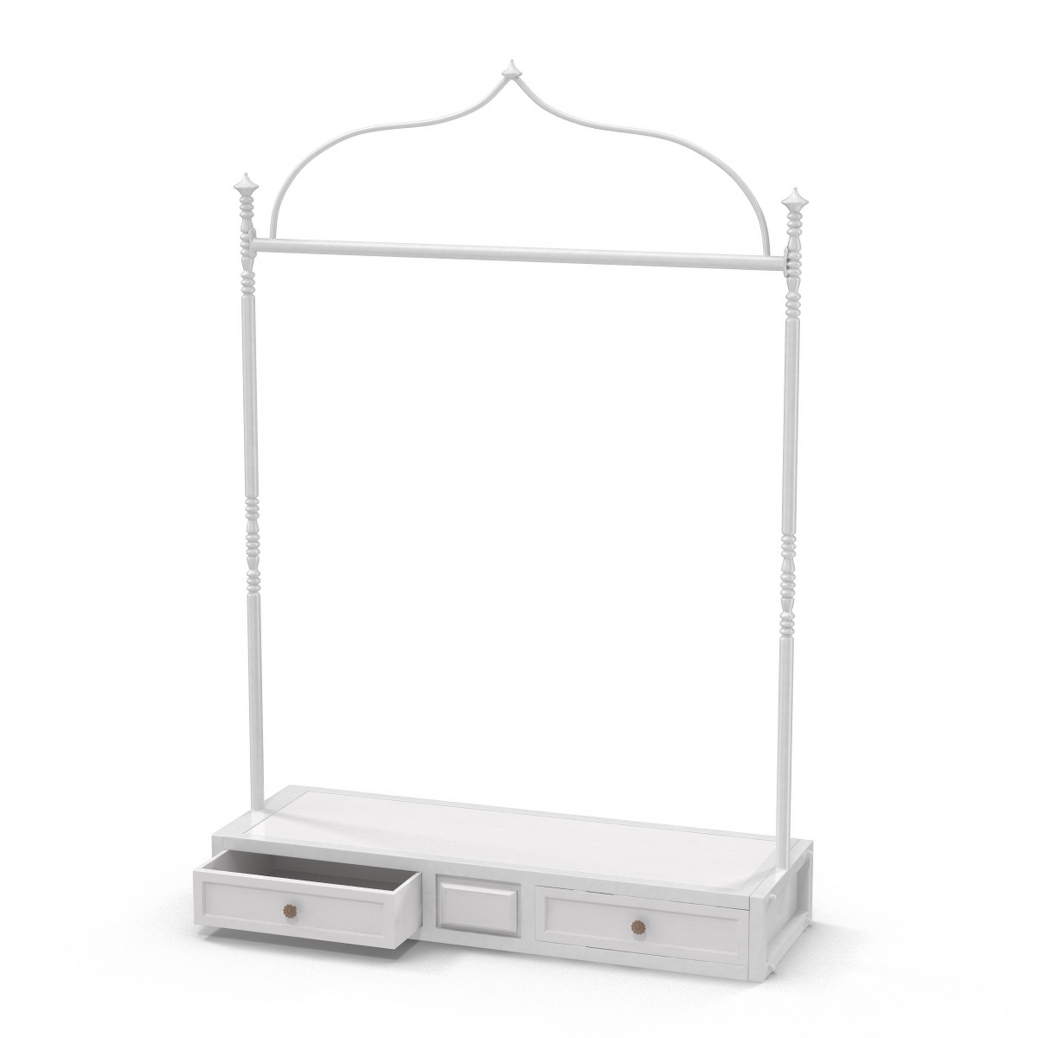 3D Iron Clothing Display Rack