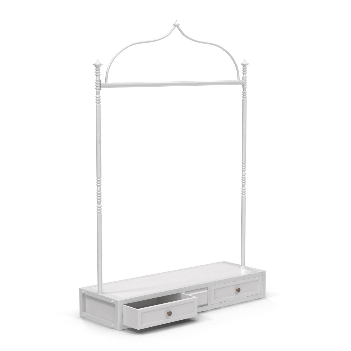 3D Iron Clothing Display Rack