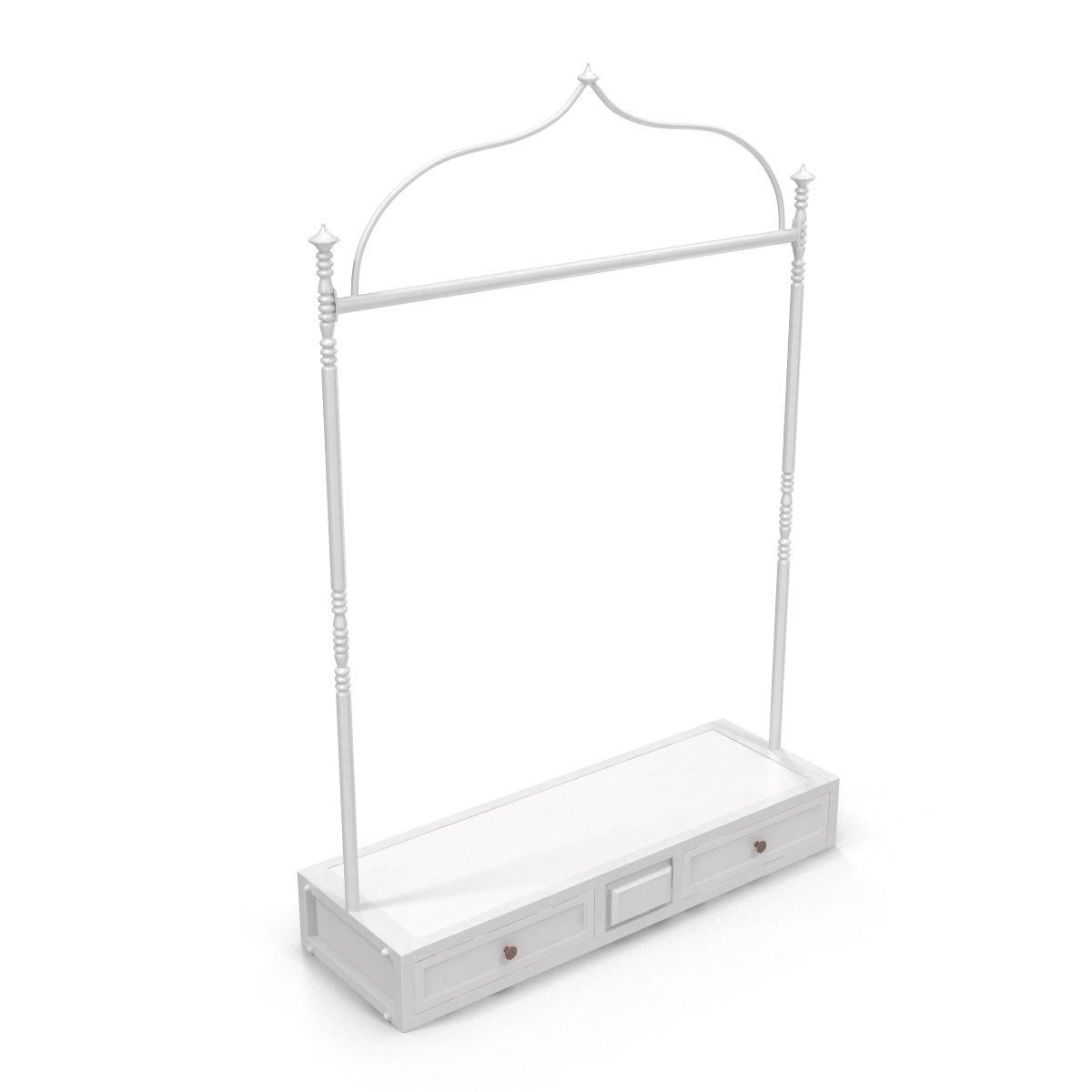 3D Iron Clothing Display Rack