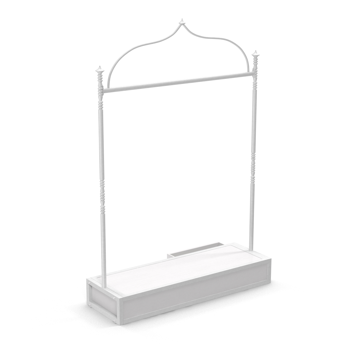 3D Iron Clothing Display Rack