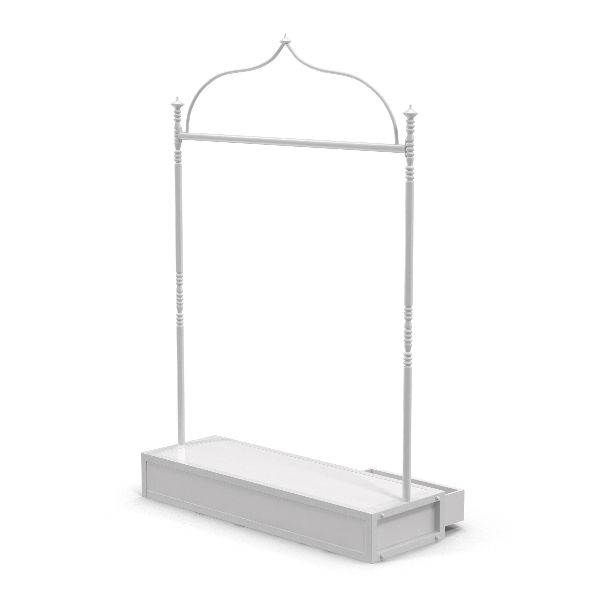 3D Iron Clothing Display Rack