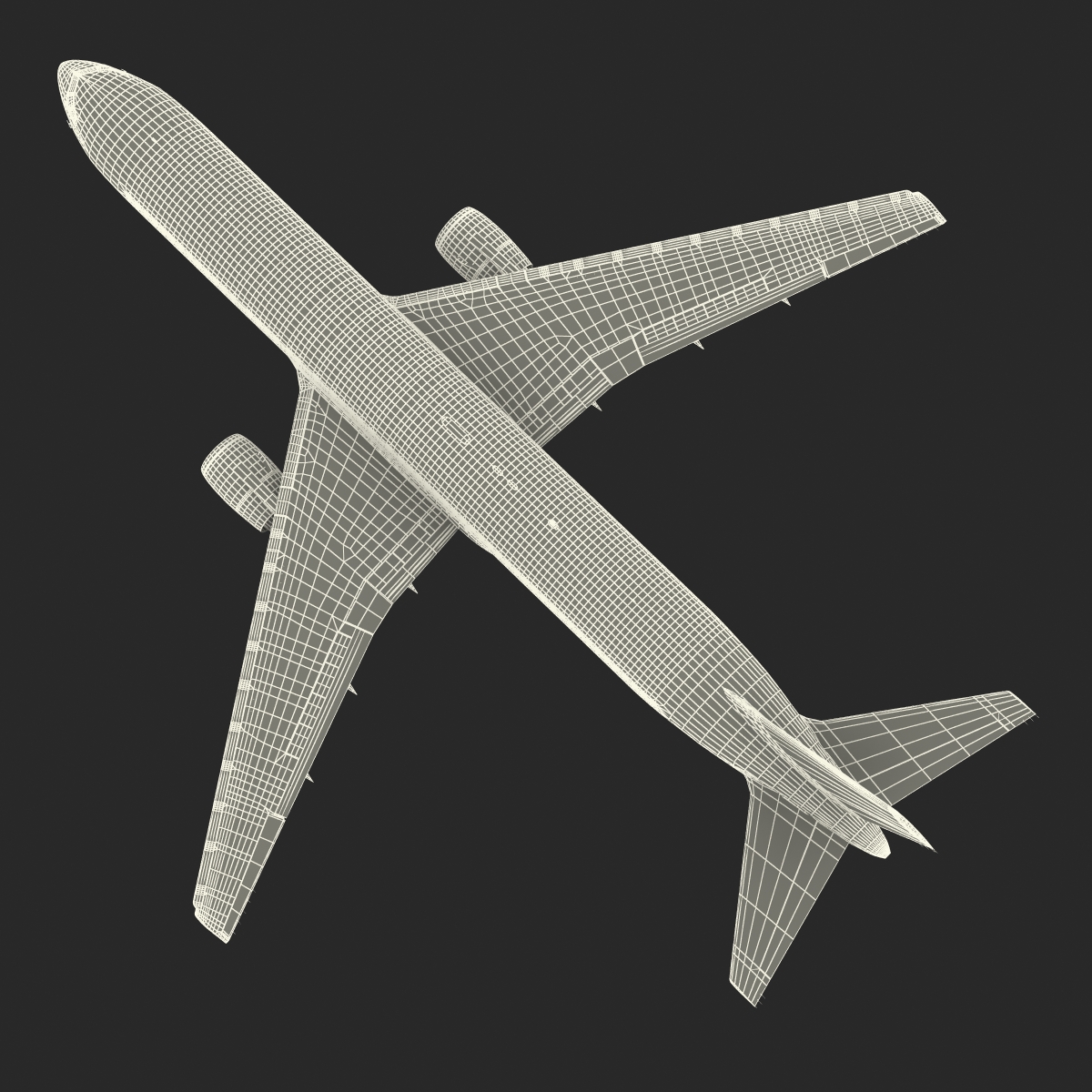 3D model Boeing 767 300 Alitalia Rigged